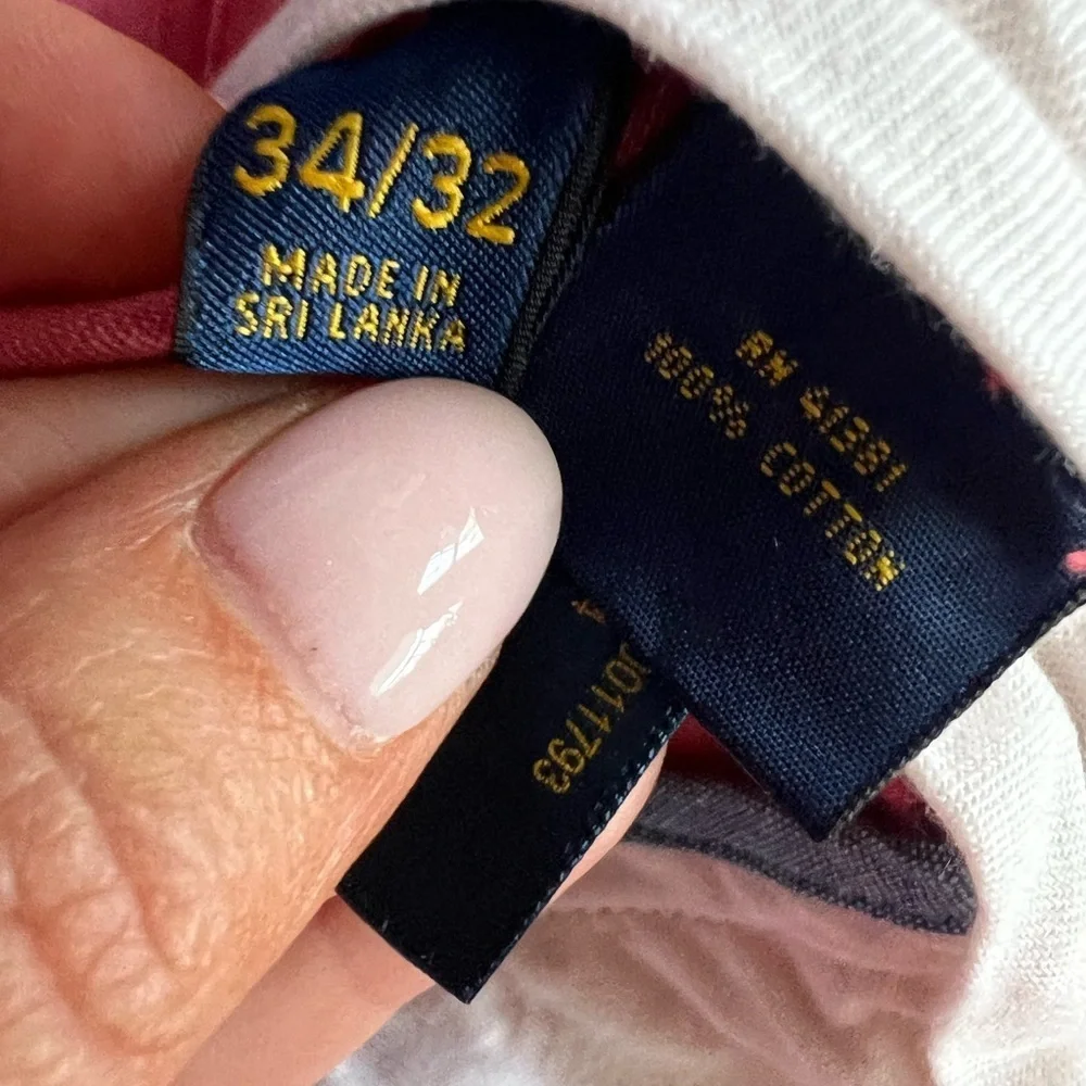 Polo Ralph Lauren Nantucket Red Chinos 34x32